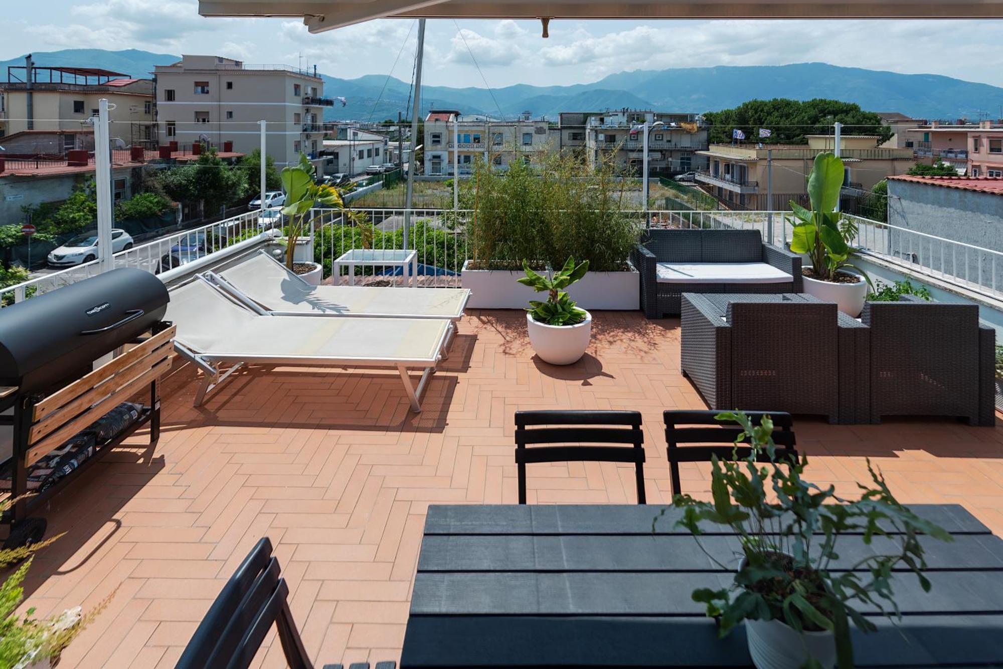 شقة Terra Mia In Terrazza بومبيي المظهر الخارجي الصورة